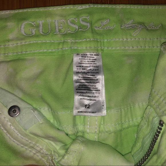 GUESS tie-dye jeans!!! RARE - Picture 3 of 4